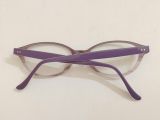  Gọng kính nữ giới màu tím nhựa trong thương hiệu Zoff của Nhật Bản (ZA181022A_81A1). 