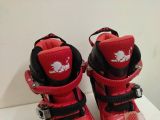  Patin màu đỏ phối đen Cougar size 32 35 (Tầm chân size 30 vẫn đi tốt). Độ mới 96%. 