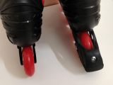 Patin màu đỏ phối đen Cougar size 32 35 (Tầm chân size 30 vẫn đi tốt). Độ mới 96%. 