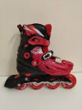  Patin màu đỏ phối đen Cougar size 32 35 (Tầm chân size 30 vẫn đi tốt). Độ mới 96%. 
