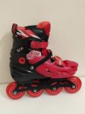  Patin màu đỏ phối đen Cougar size 32 35 (Tầm chân size 30 vẫn đi tốt). Độ mới 96%. 