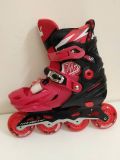  Patin màu đỏ phối đen Cougar size 32 35 (Tầm chân size 30 vẫn đi tốt). Độ mới 96%. 