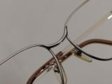  Gọng kính titanium màu bạch kim thương hiệu Hoya Nhật Bản 