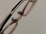  Gọng kính nữ mầu nâu nhựa trong thương hiểu FreeFit nổi tiếng Nhật Bản (FFT-068) 