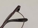  Gọng kính titanium màu nâu thương hiệu Perseus (Made in Japan). 