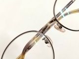  Gọng kính màu vàng đồng viền nâu kiểu cổ điển thương hiệu Owndays (Graph Belle GB1027T-9A C2). 