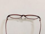  Gọng kính nữ titanium màu nâu thương hiệu đẳng cấp Charmant Line Art (XL1604). 