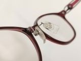  Gọng kính nữ titanium màu nâu thương hiệu đẳng cấp Charmant Line Art (XL1604). 