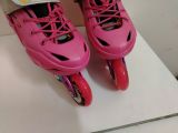  Patin màu hồng BKB Flying Eagle size 38 co giãn 42 (Tầm chân size 36 37 vẫn đi tốt)(Độ mới khoảng 90%). 