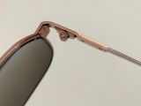  Kính râm gọng hai cầu titanium màu nâu đồng dòng Lotus Titera Citizen. 