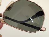  Kính râm gọng hai cầu titanium màu nâu đồng dòng Lotus Titera Citizen. 