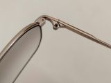  Gọng kính titanium màu bạch kim thương hiệu nổi tiếng Lanvin của Pháp. 