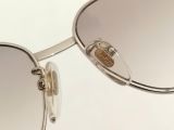  Gọng kính titanium màu bạch kim thương hiệu nổi tiếng Lanvin của Pháp. 