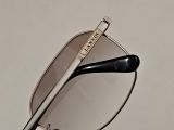  Gọng kính titanium màu bạch kim thương hiệu nổi tiếng Lanvin của Pháp. 