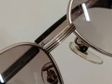  Gọng kính titanium màu bạch kim thương hiệu nổi tiếng Lanvin của Pháp. 