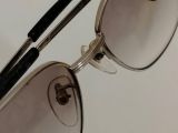  Gọng kính titanium màu bạch kim thương hiệu nổi tiếng Lanvin của Pháp. 