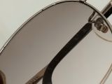  Gọng kính titanium màu bạch kim thương hiệu nổi tiếng Lanvin của Pháp. 