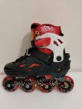  Patin màu đen và màu đỏ Flying Eagle size 33 co giãn 37 (chân giày thường size 30 31 đã có thể đi tốt). 