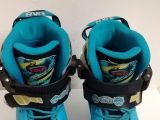  Patin màu xanh BKB Flying Eagle size 33 co giãn 37 (chân giày thường tầm size 31 32 vẫn đi tốt) 
