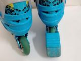  Patin màu xanh BKB Flying Eagle size 33 co giãn 37 (chân giày thường tầm size 31 32 vẫn đi tốt) 