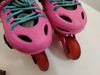  Patin màu hồng cánh sen phối màu xanh và đen Centosy T-rex size 31 co giãn 34. 