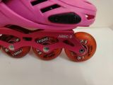  Patin màu hồng cánh sen phối màu xanh và đen Centosy T-rex size 31 co giãn 34. 