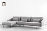  Bộ ghế sofa góc L vải nỉ GT293 Laviere 2m3 x 1m6 phòng khách 