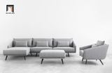  Bộ ghế sofa góc L vải nỉ GT293 Laviere 2m3 x 1m6 phòng khách 