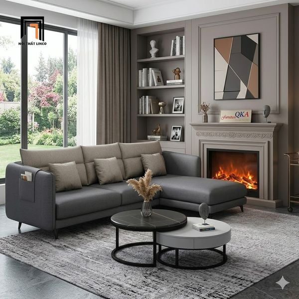 sofa góc 2m3 x 1m6 giá rẻ