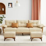  Ghế sofa băng da sang trọng BT225 Koehler 2m3 cho gia đình 
