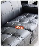  Ghế sofa băng đôi da Pu bóng BHQ56 Tanok 2m cho căn hộ 