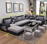 Sofa chữ U cao cấp UT54 Eduard 3m5 phối màu tinh tế 