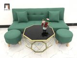  Bộ ghế sofa giường xanh ngọc GBL1 dài 1m72 cho phòng nhỏ 