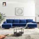  Bộ ghế sofa chữ U GT64 Denavy 3m2 x 1m4 vải cotton mềm 