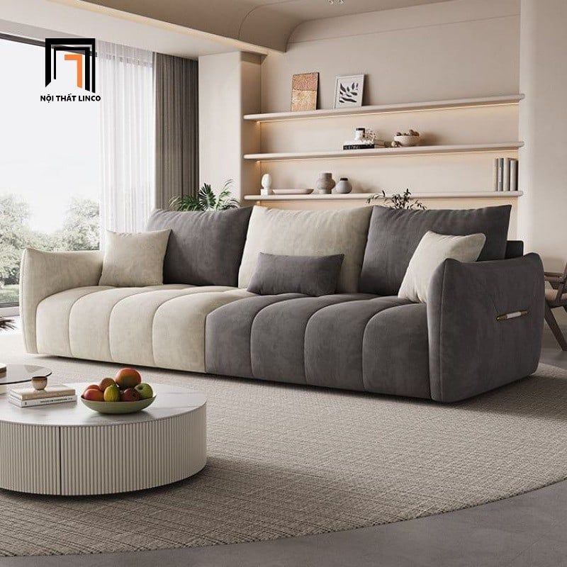  Ghế sofa văng vải nhung xinh xắn BHQ78 Newel 2m giá rẻ 