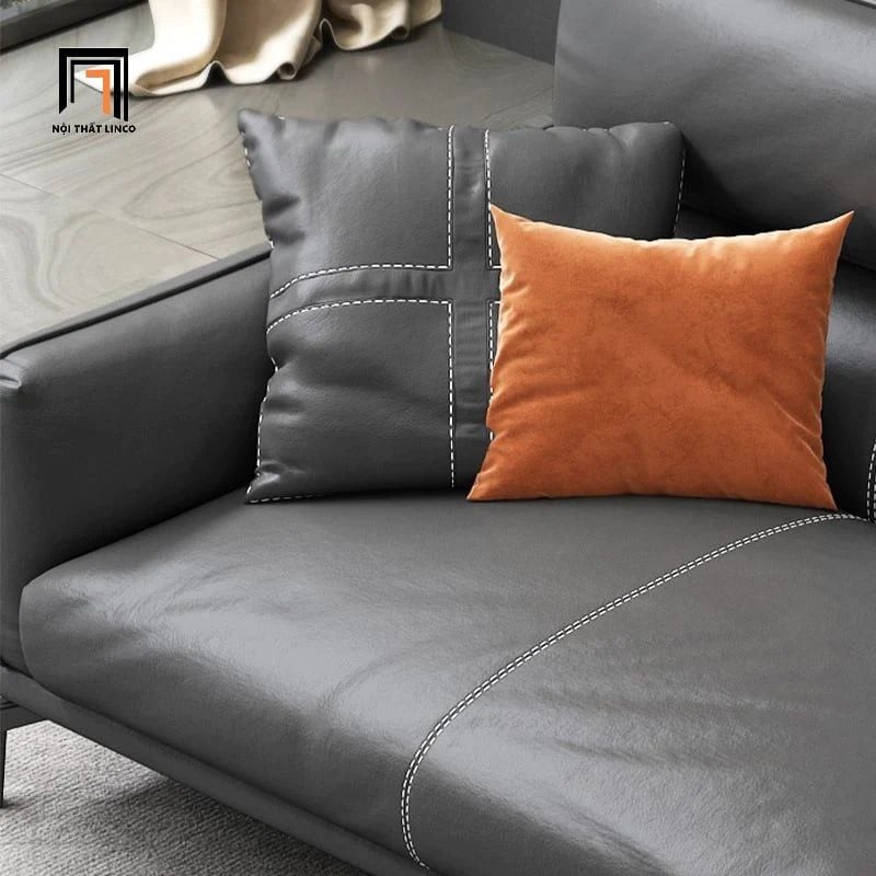  Bộ sofa phòng khách KT169 Taun màu đen chống trầy 