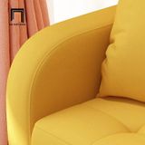  Bộ ghế sofa phòng khách KT107 Leon màu vàng chanh giá rẻ 