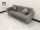  Bộ ghế sofa giá rẻ thông minh GBL2 2m xám tro vải nhung 