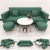  Bộ ghế sofa giường thông minh GBL2 2m hiện đại màu xanh ngọc 