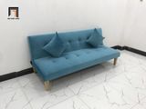  Bộ ghế sofa giường xanh dương GBL1 dài 1m7 phòng khách nhỏ 