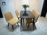  Bộ bàn ăn cho căn hộ chung cư nhỏ 16-BAD4-Ortega giá rẻ 