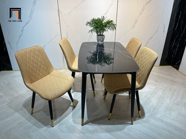 bộ bàn ăn đá nhỏ gọn