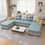  Sofa U vải nỉ UT98 Narod 3m1 phối màu xinh xắn 