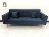  Bộ ghế sofa giường GBL2 2m thông minh xanh đậm vải nhung 