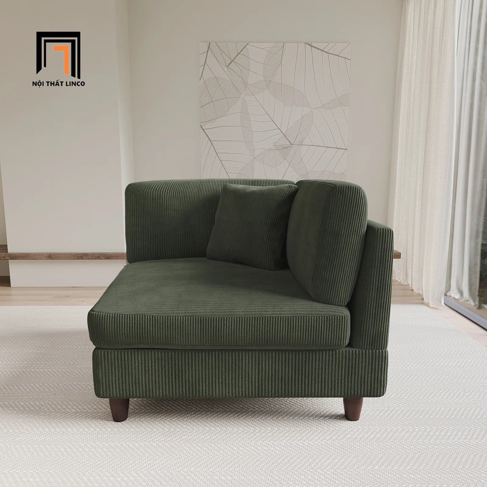  Ghế sofa đơn cho góc nhà DT112 Michelyn diện tích nhỏ gọn 