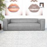  Ghế sofa băng da giả cao cấp BT9 Bezeme dài 2m da màu nâu 