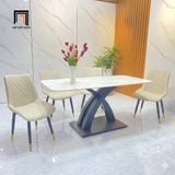  Combo bàn ăn 4 ghế hiện đại 17-BAD4-Juara cho phòng bếp đẹp 