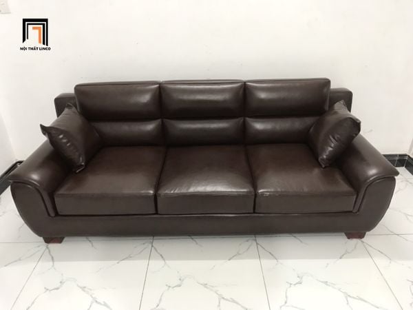 bộ ghế sofa băng da cao cấp