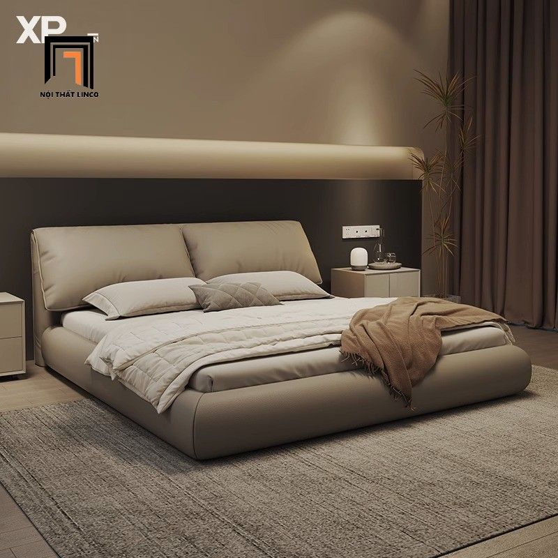  Giường ngủ da giả chống trầy GN115 Willard gia đình hiện đại 