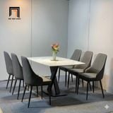  Set bàn ghế ăn 6 người 44-BAD6-Allred cho gia đình hiện đại 